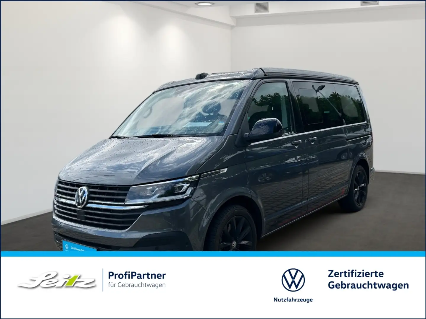 Volkswagen T6.1 California Beach Tour 4M KR Edition *6-SITZER*AHK*STANDH* Gris - 1