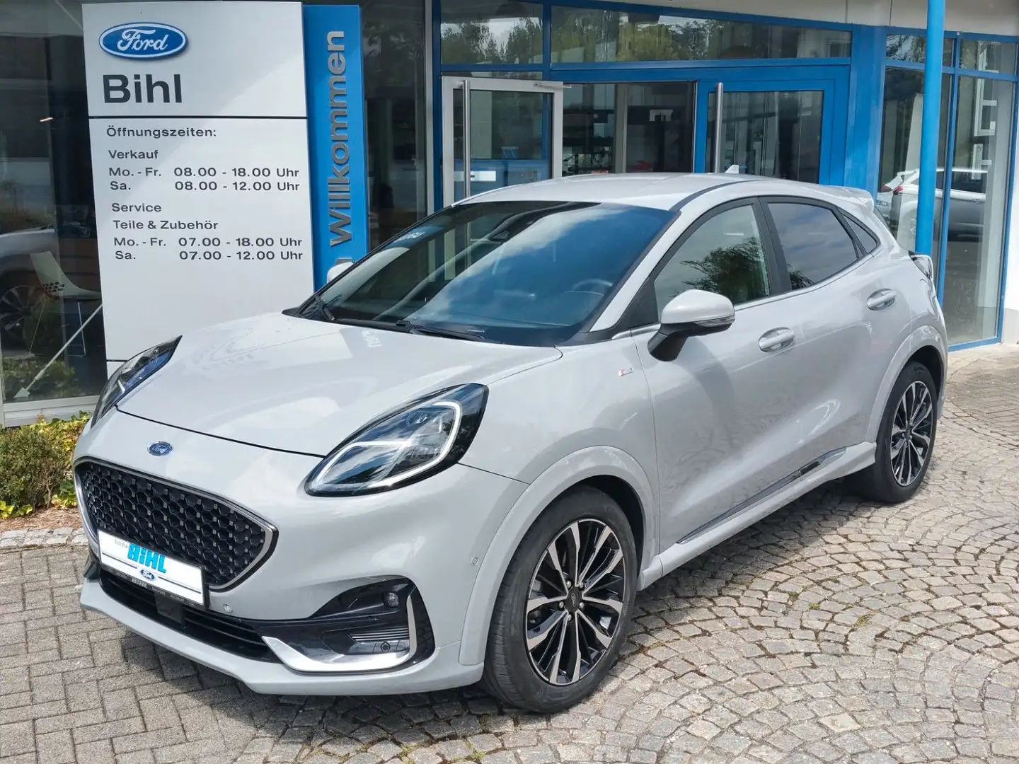 Ford Puma ST-Line Vignale Leder Kamera Winterp. 1.Ha Gris - 2