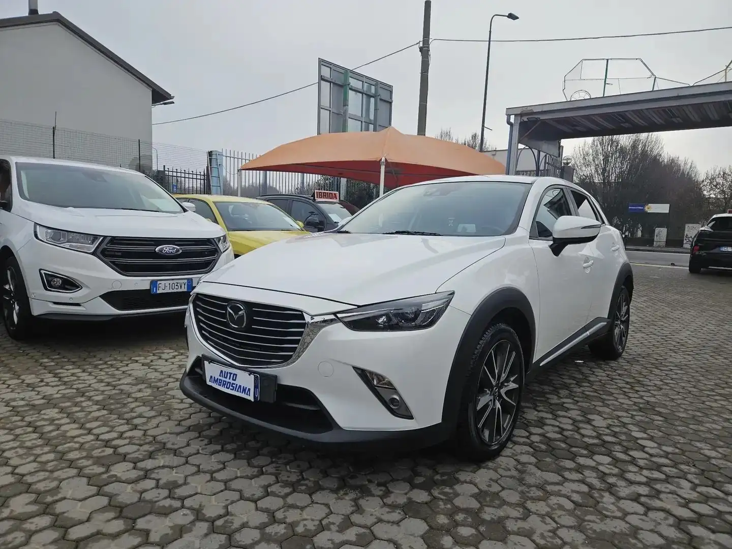 Mazda CX-3 CX-3 1.5d Exceed awd 105cv 4x4 Bianco - 1