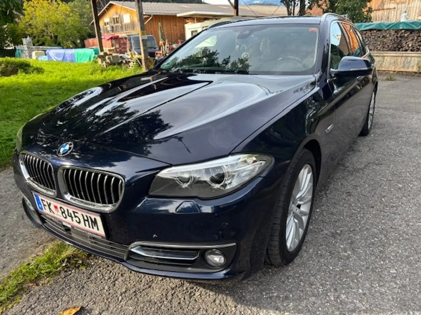 BMW 520 520d Touring Luxury Blau - 1