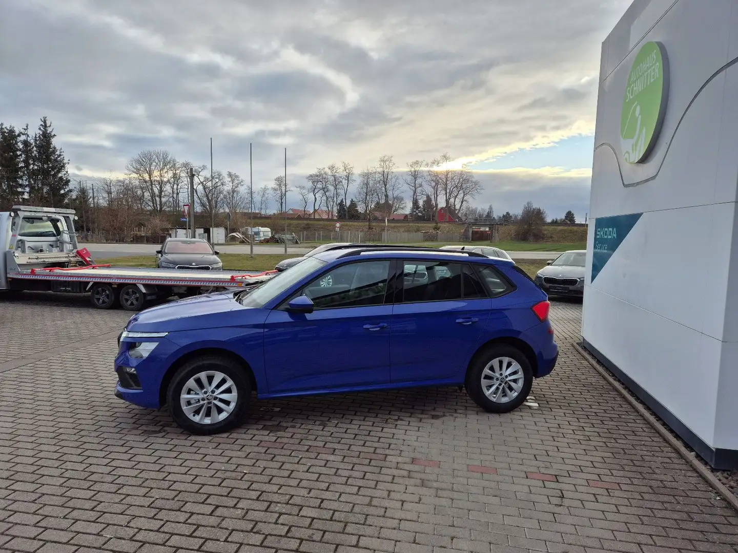 Skoda Kamiq Essence Automatik 5 Jahre Garantie Blu/Azzurro - 2