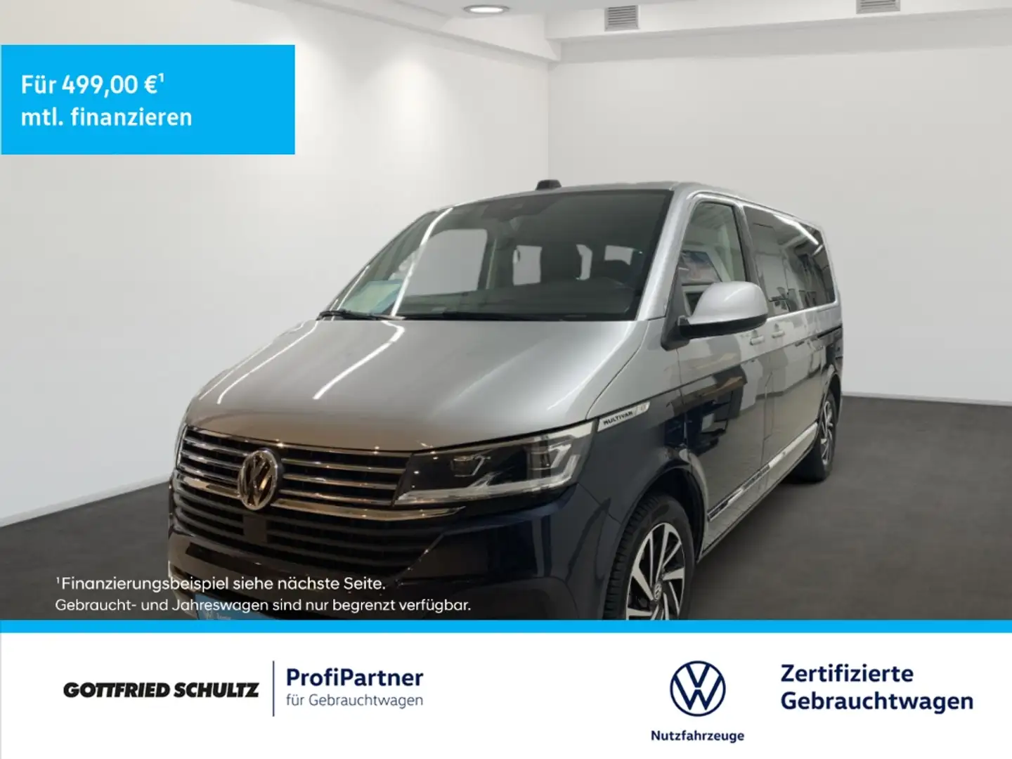 Volkswagen T6.1 Multivan Generation Six TDI DSG DCC Navi Bleu - 1
