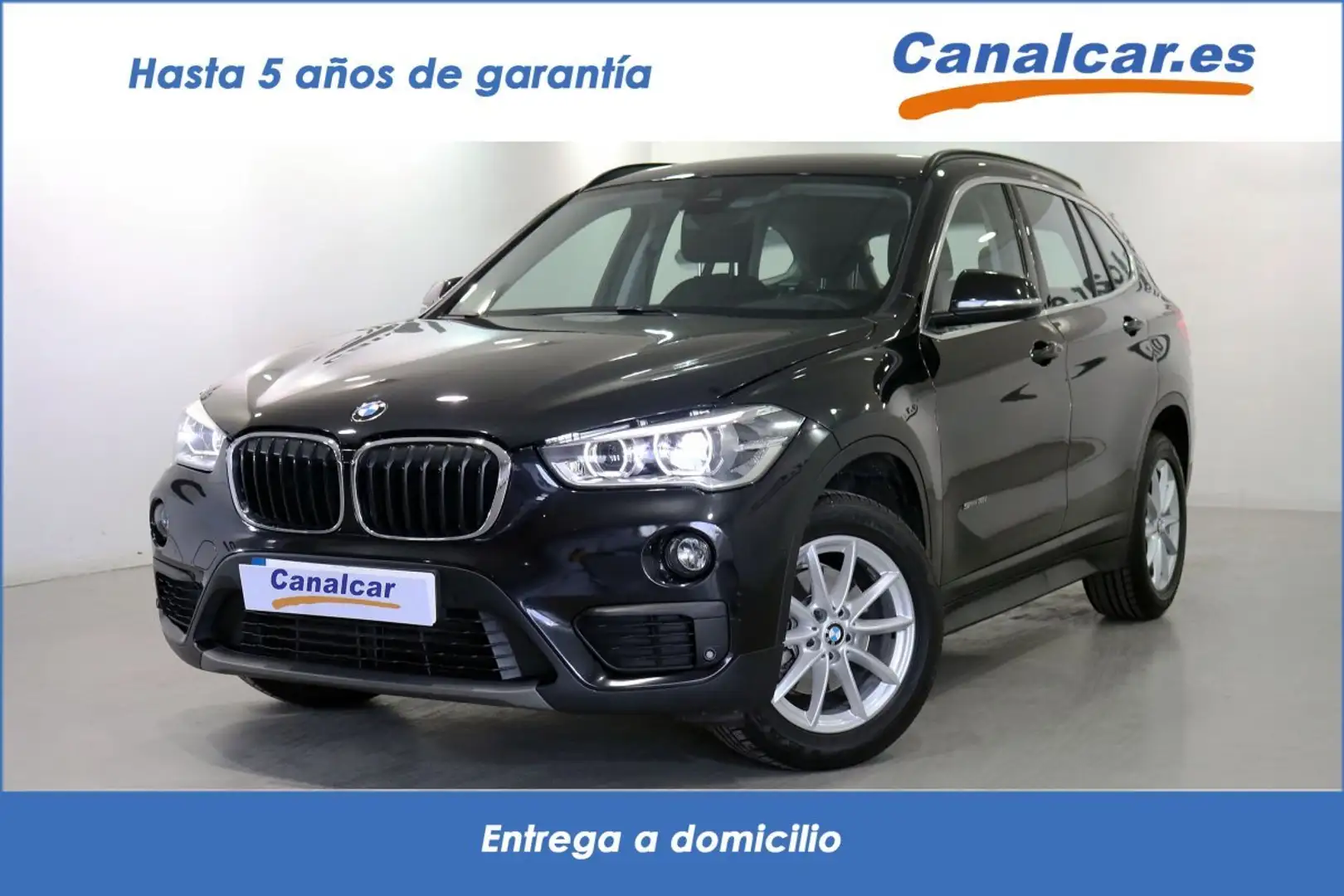 BMW X1 sDrive 18i Noir - 1