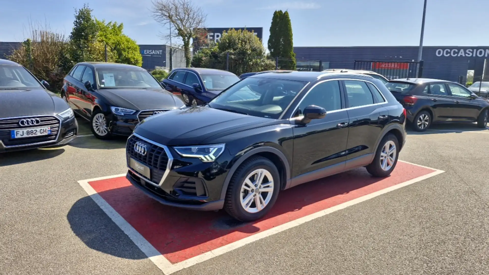 Audi Q3 35 TDI 150 CH S tronic 7 BUSINESS LINE Noir - 1