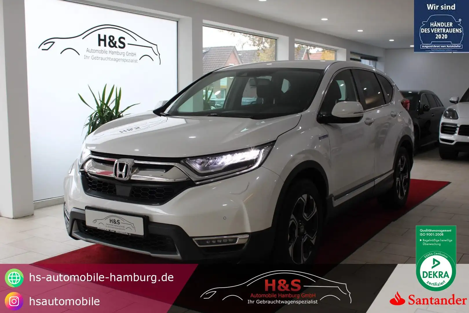 Honda CR-V 2.0 i-MMD HYBRID 2WD Elegance *LED*NAVI*KAMERA* Blanco - 1