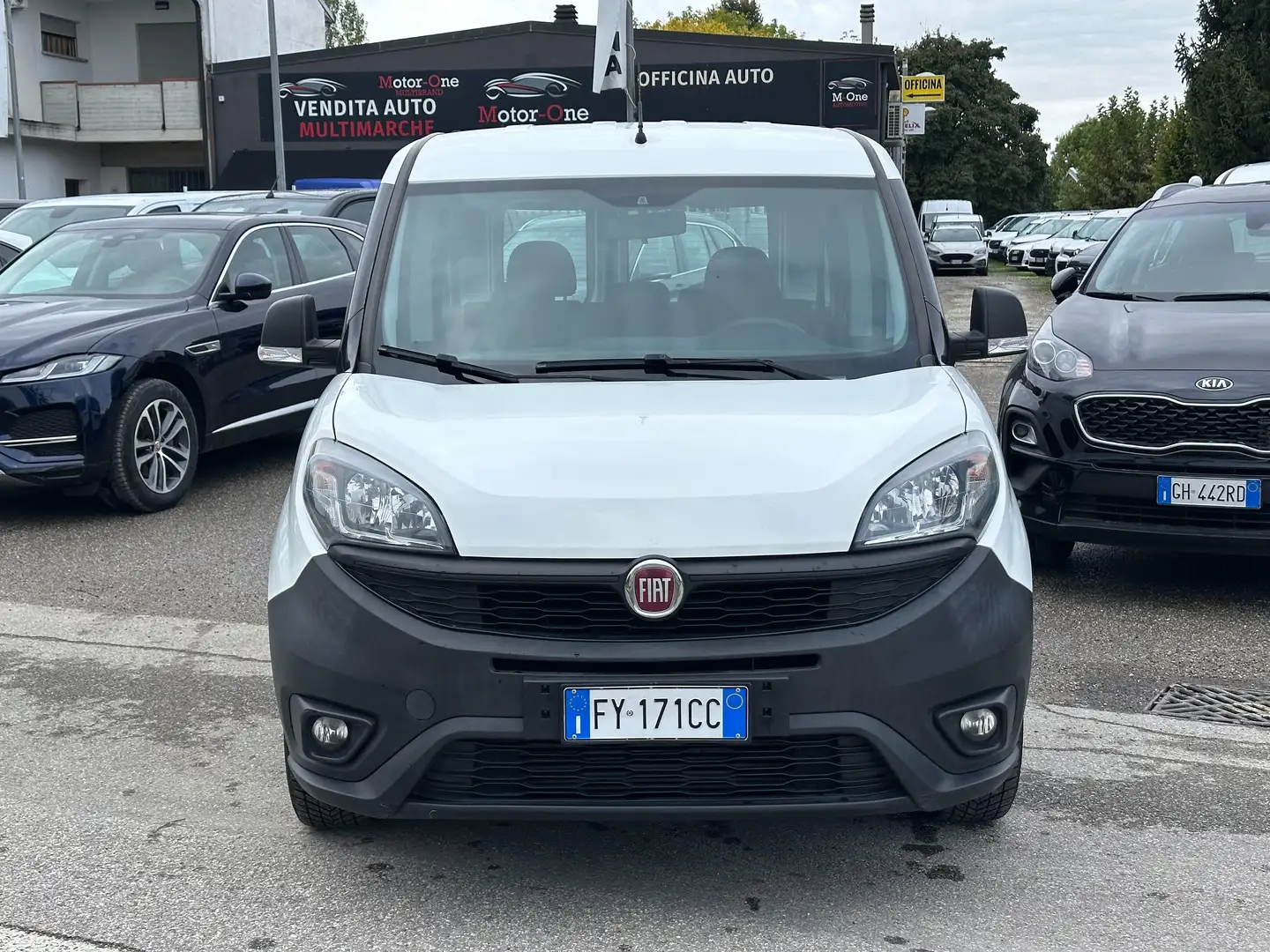 Fiat Doblo AUTOCARRO 5 POSTI 1.3 Mijet 95CV Bianco - 2