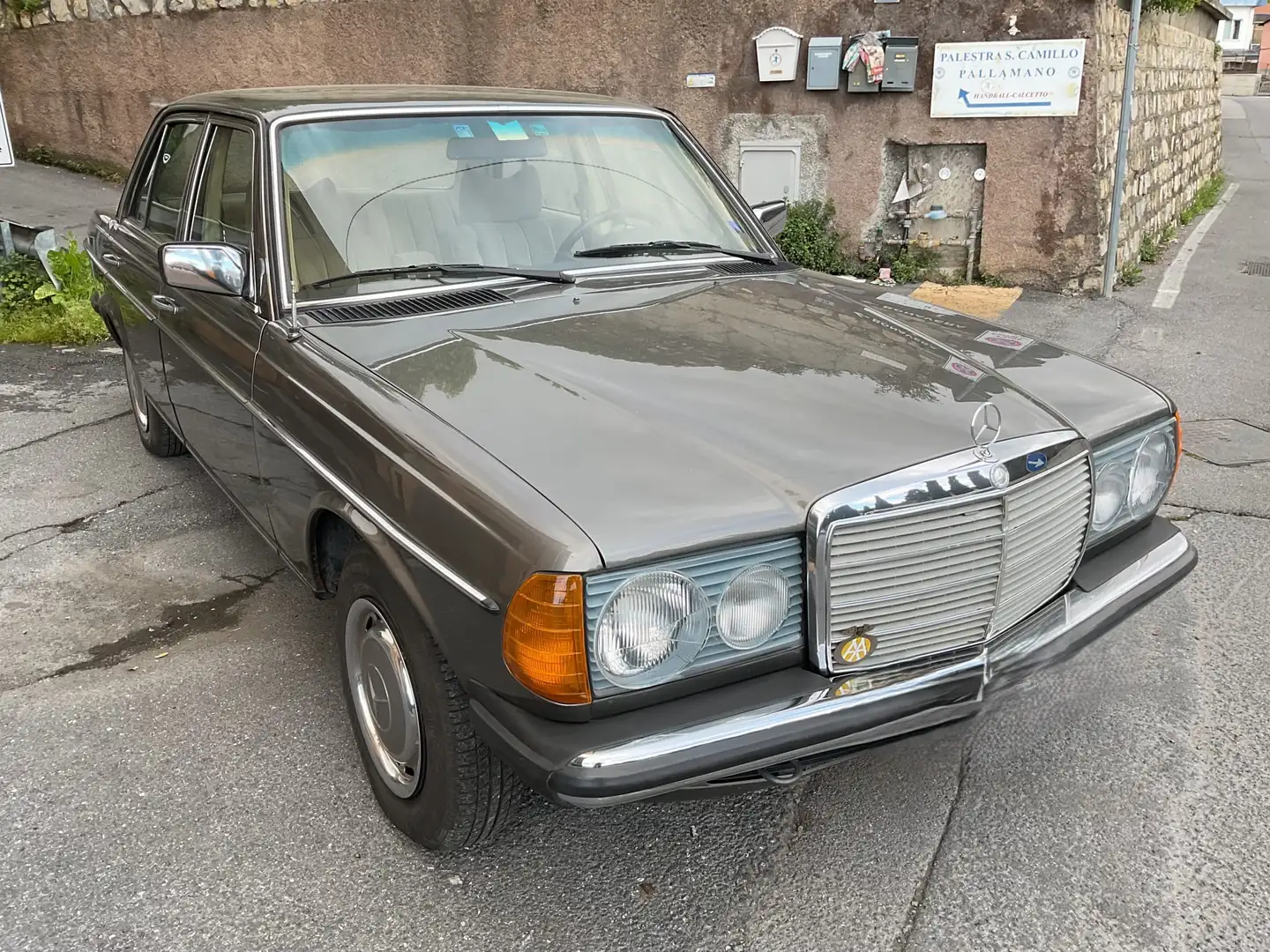 Mercedes-Benz 240 diesel Gris - 1