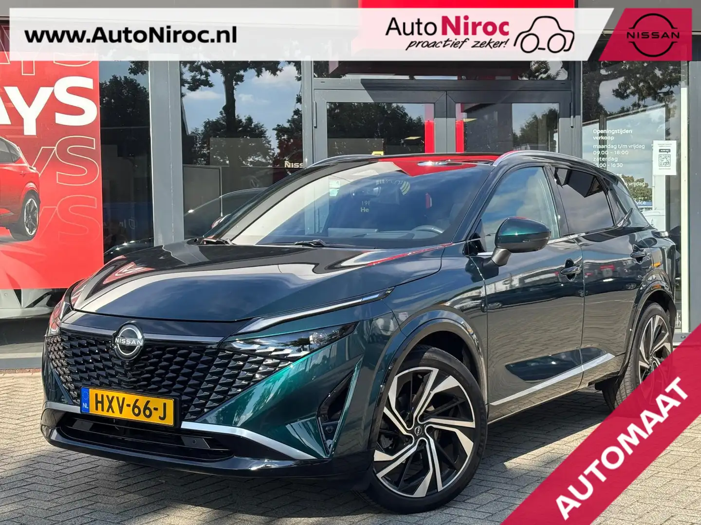 Nissan Qashqai MHEV 158 Xtronic Tekna Plus | PANORAMADAK | HEAD-U Groen - 1
