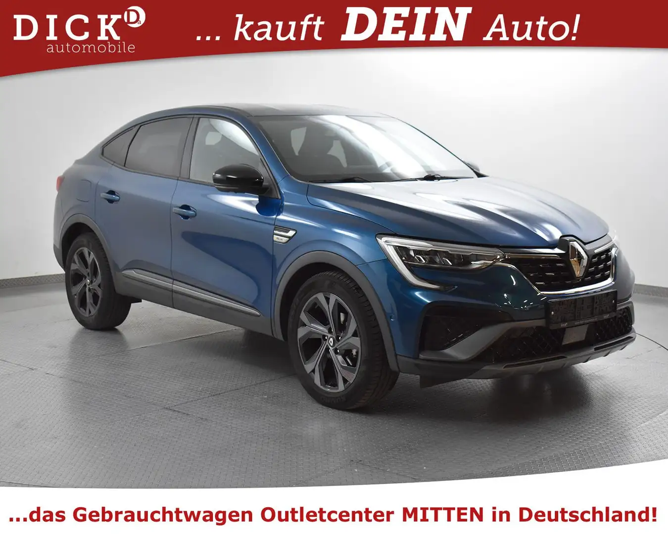 Renault Arkana 160 EDC R.S. Line NAVI+LED+SHZ+KAMER+ACC+ Blau - 1
