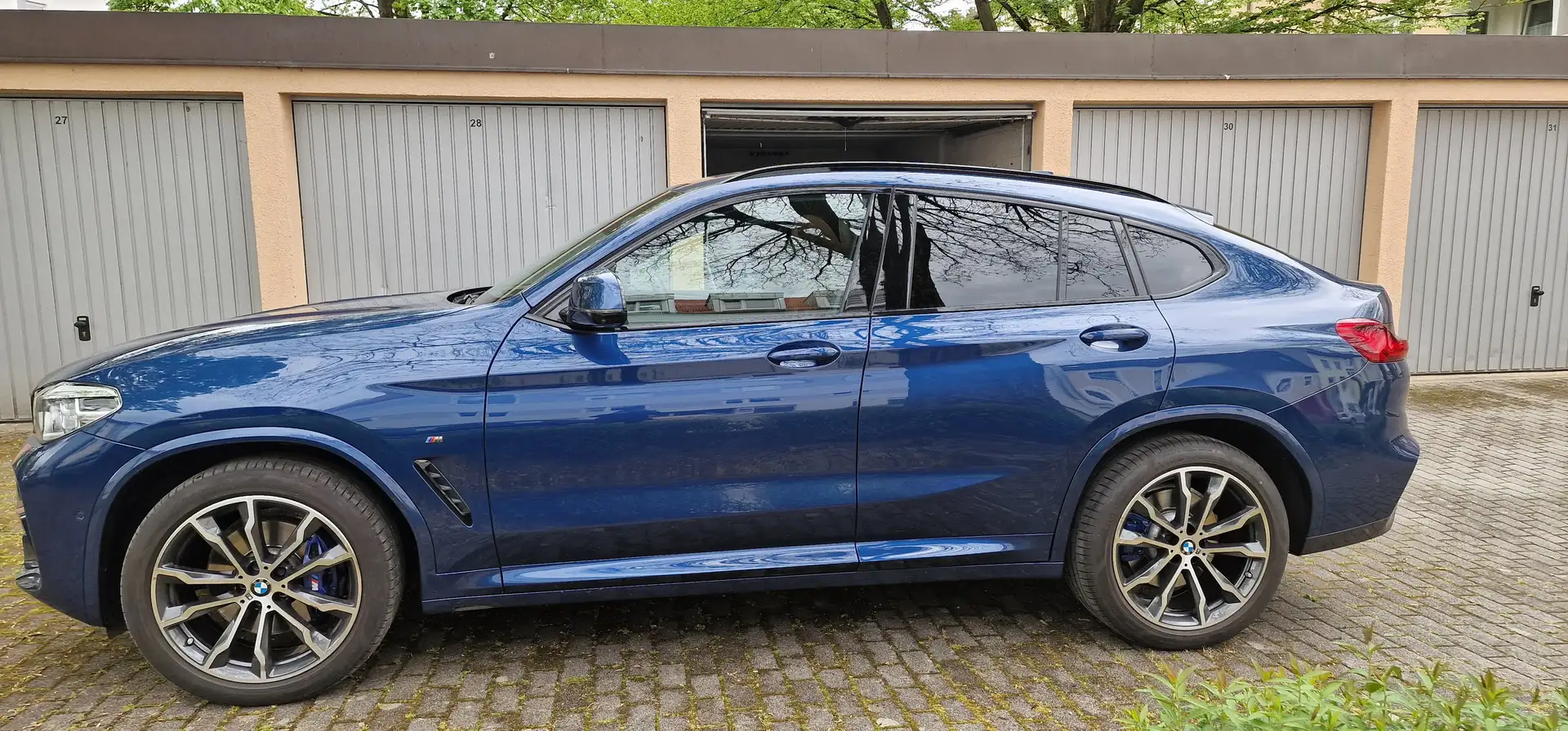 BMW X4 M X4 M40i M Sportbr. Head-Up BMW Service Paket ink. Kék - 1