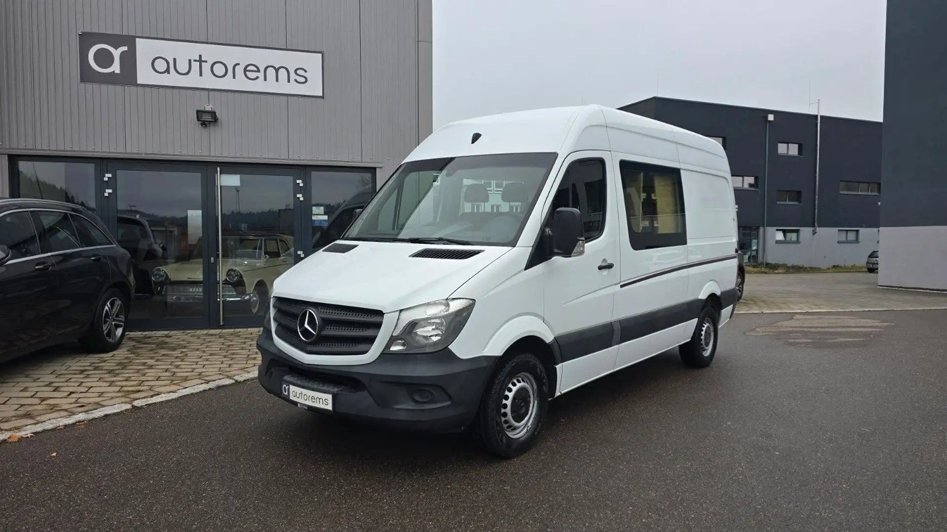 Mercedes-Benz Sprinter II Kasten*MIXTO*5-SITZER*AHK*STANDH.* Weiß - 1