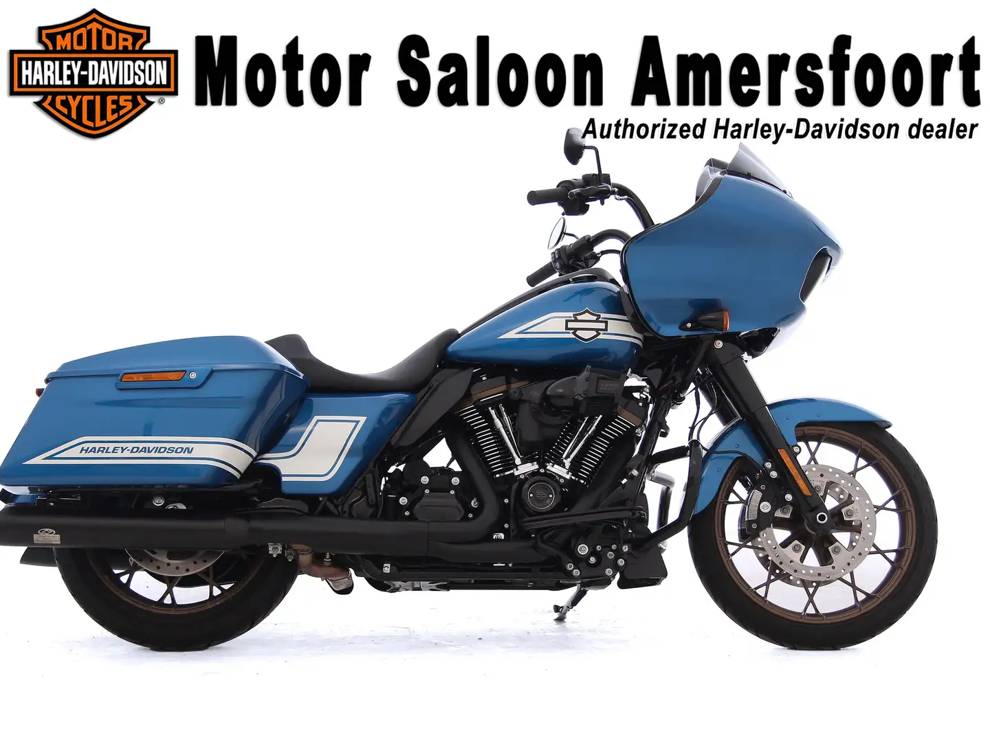 Harley-Davidson Road Glide FLTRXST ST / ROADGLIDE BTW-MOTOR! Modrá - 1