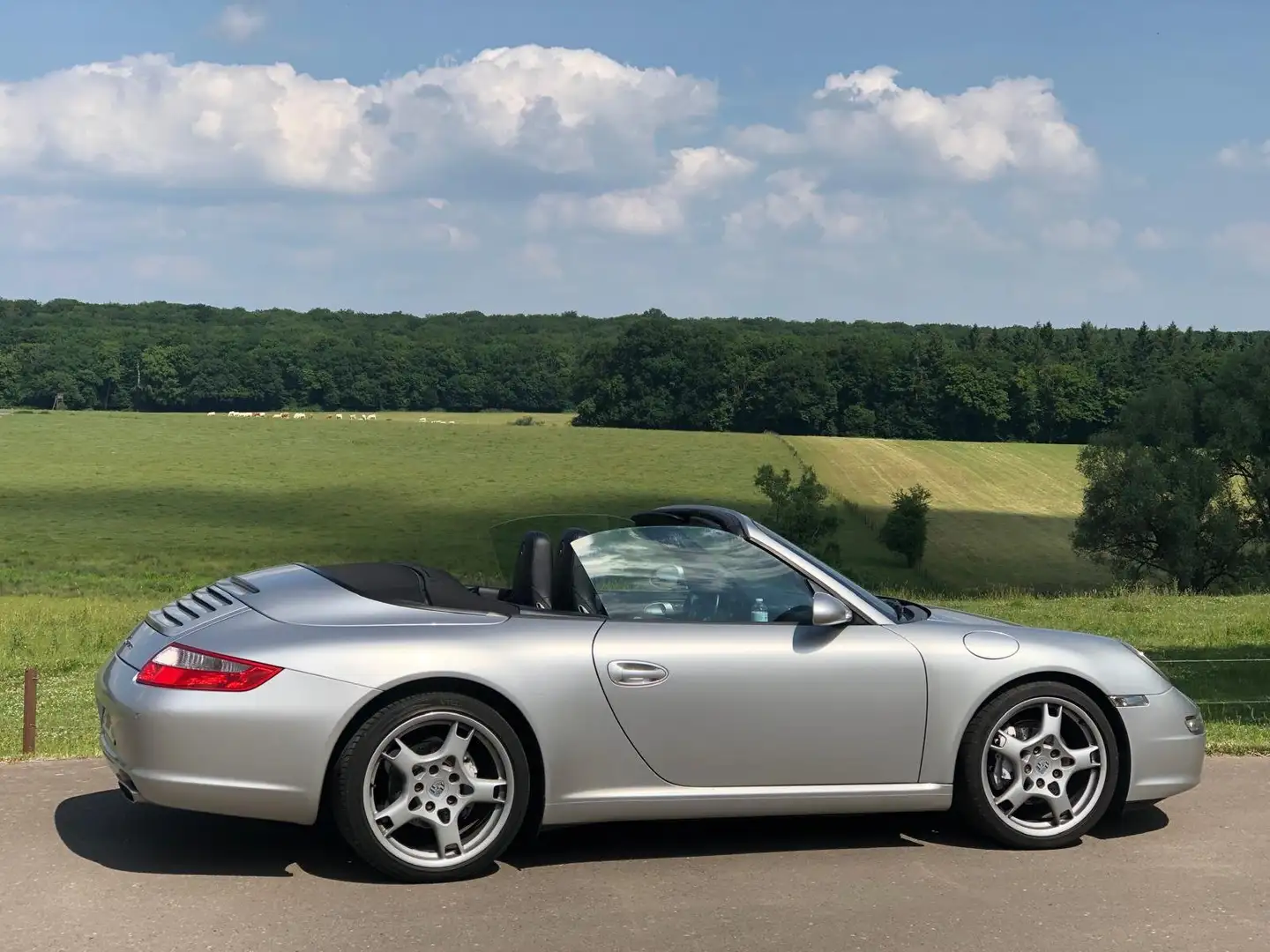 Porsche 997 911 Carrera Cabriolet Argintiu - 2
