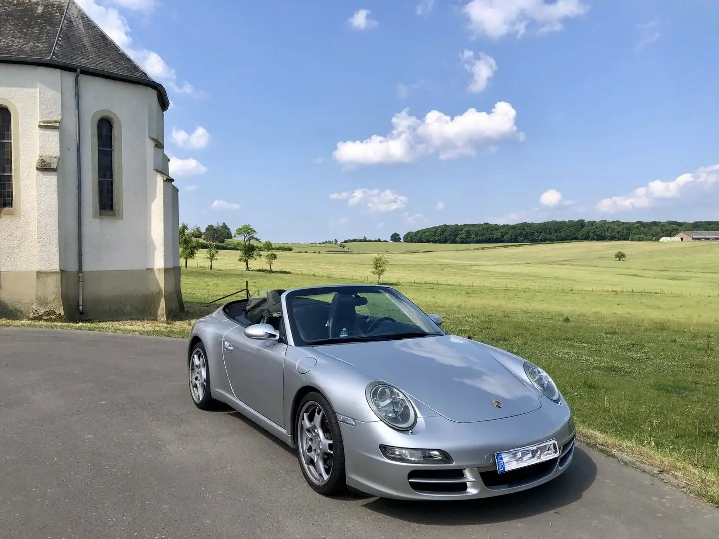 Porsche 997 911 Carrera Cabriolet Argintiu - 1