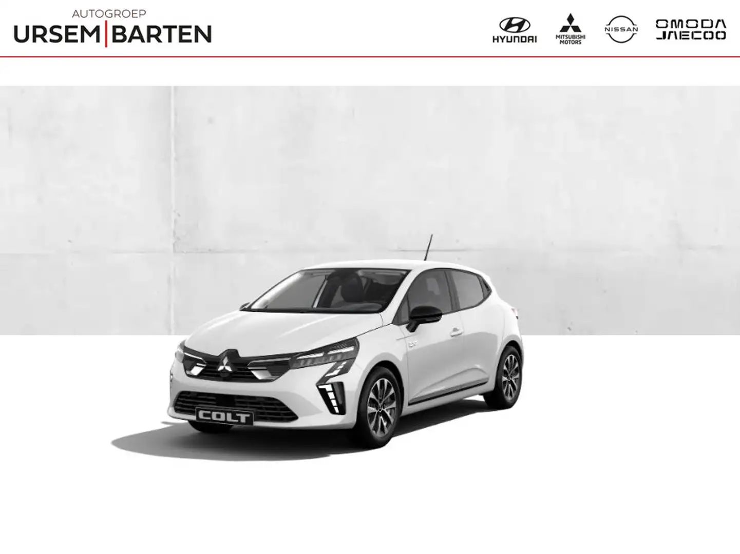 Mitsubishi Colt 1.6 HEV Intense Tot € 4.000,- VOORDEEL Wit - 1