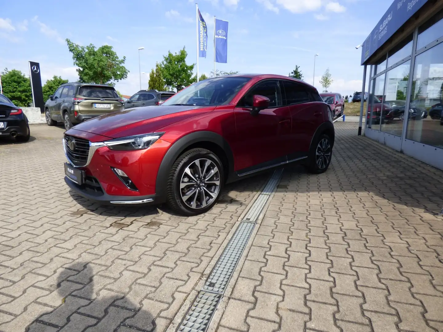 Mazda CX-3 2.0 SKYACTIV-G 121 Selection  Navi, Bose, 360°, He Rouge - 2
