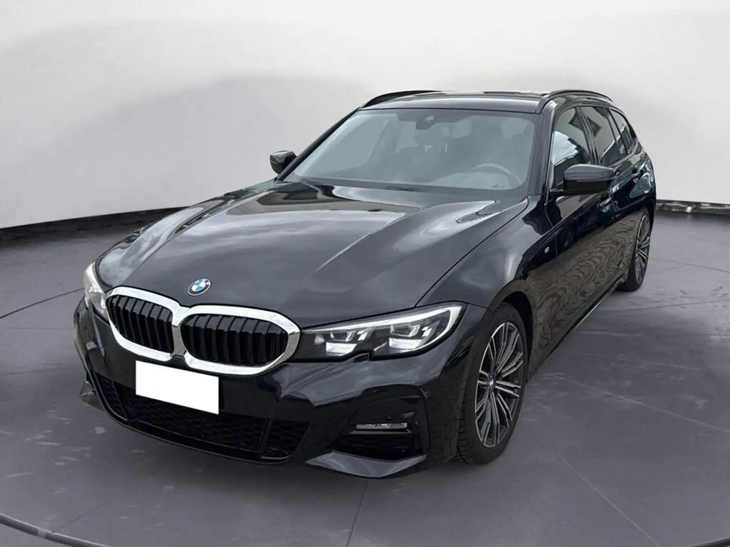 BMW 318 d Touring mhev 48V auto Nero - 1