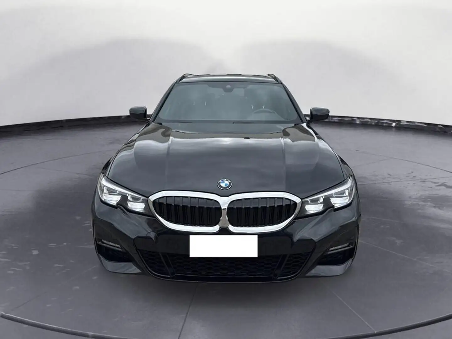 BMW 318 d Touring mhev 48V auto Nero - 2