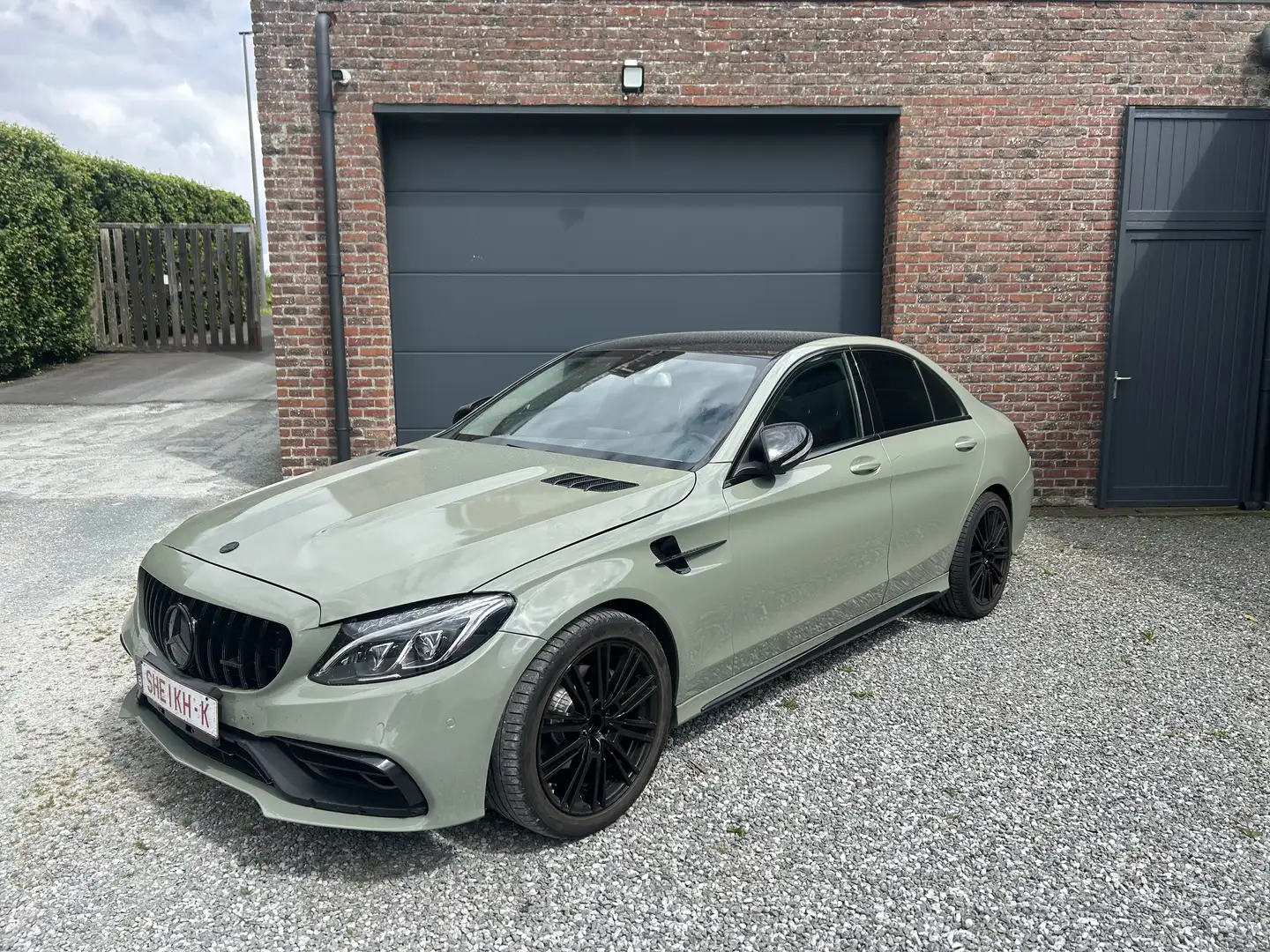 Mercedes-Benz C 220 d/ OUTSIDE SWAP 6.3/ SOUNDBOX/ GREEN COVERING Gris - 1