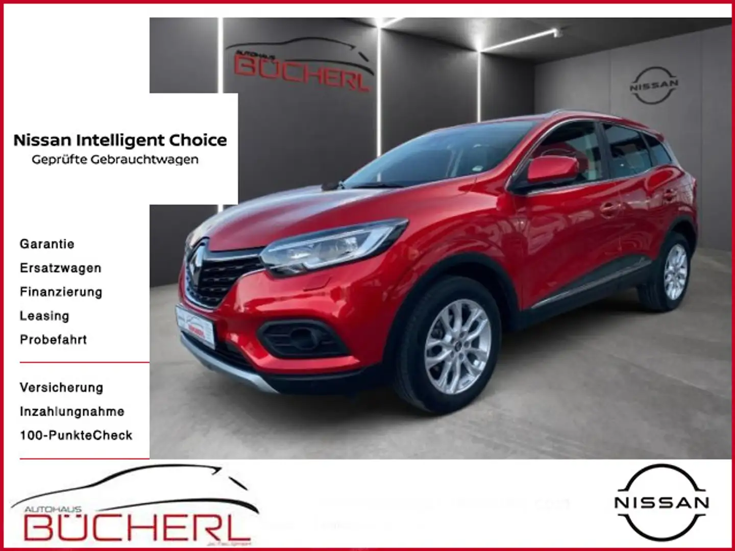 Renault Kadjar Limited Automatic AHK Navi Kamera PDC Rouge - 1
