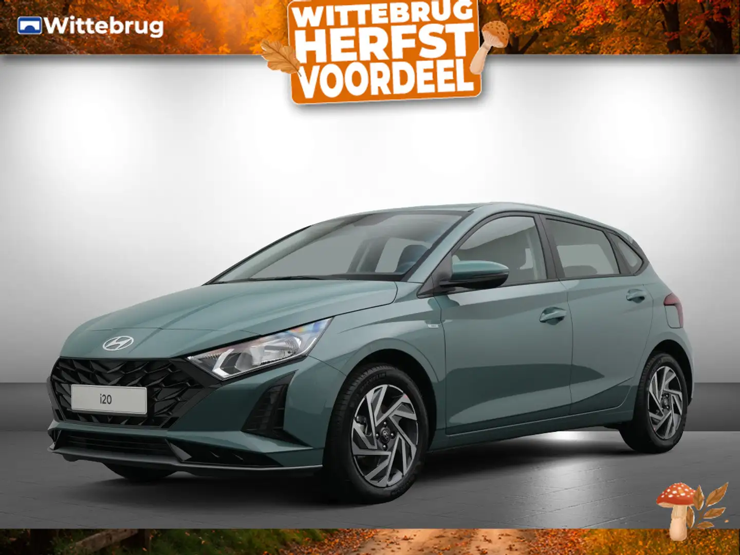Hyundai i20 1.0 T-GDI Comfort Met Navigatie, Airconditioning e Groen - 1