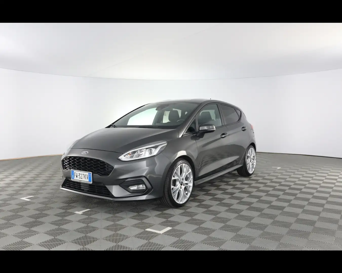 Ford Fiesta 5 Porte 1.5 EcoBlue ST-Line Grigio - 2