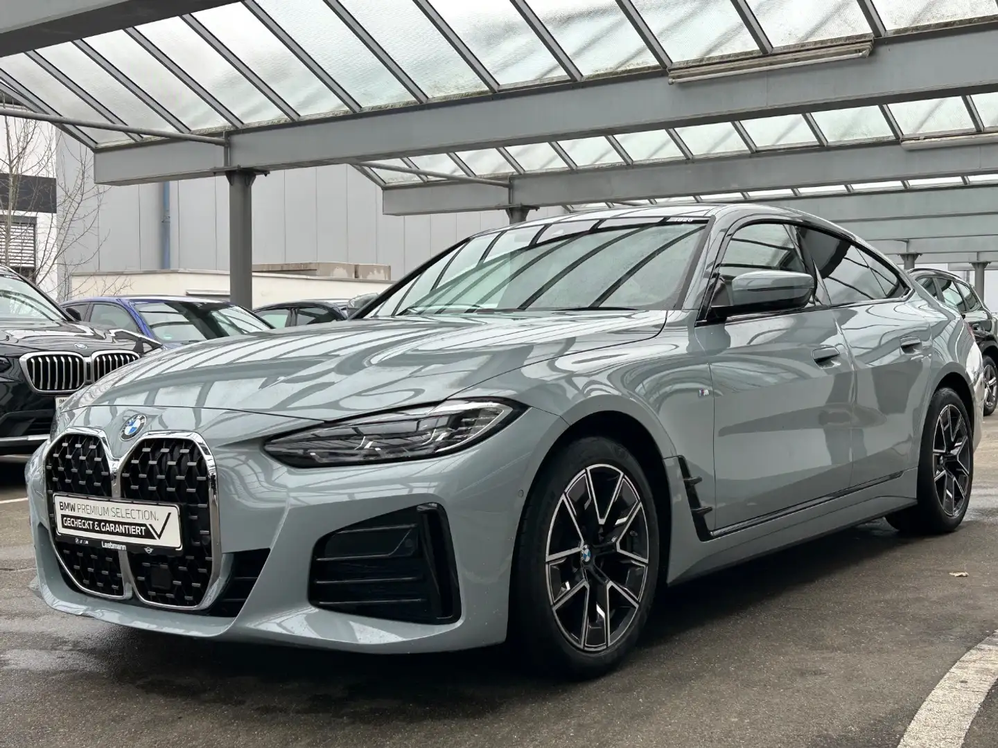 BMW 420 d Gran Coupé M-Sport StHz GARANTIE bis 01/29 Gris - 2