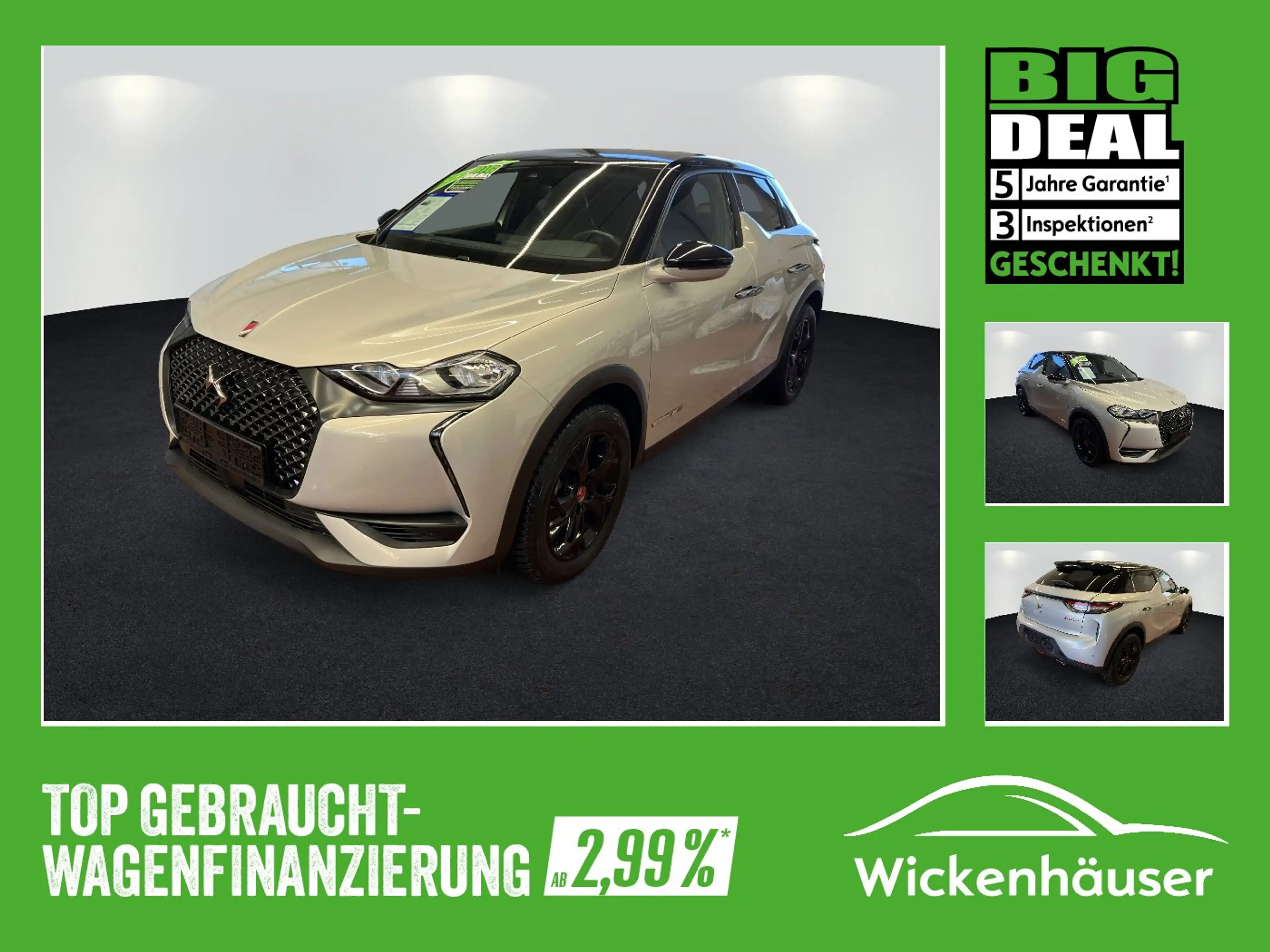 DS Automobiles DS 3 Crossback DS3 Crossback 1.2 Performance Line Navi+SHZ+Kam