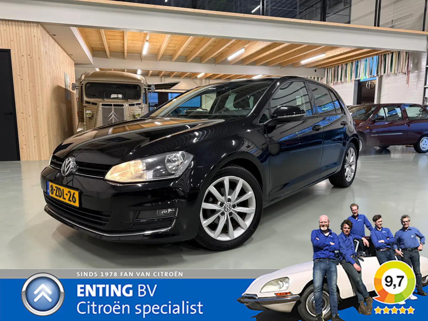 Volkswagen Golf 1.2 TSI Business Edition NAVI ECC ERGO ACTIVE SEAT Schwarz - 1