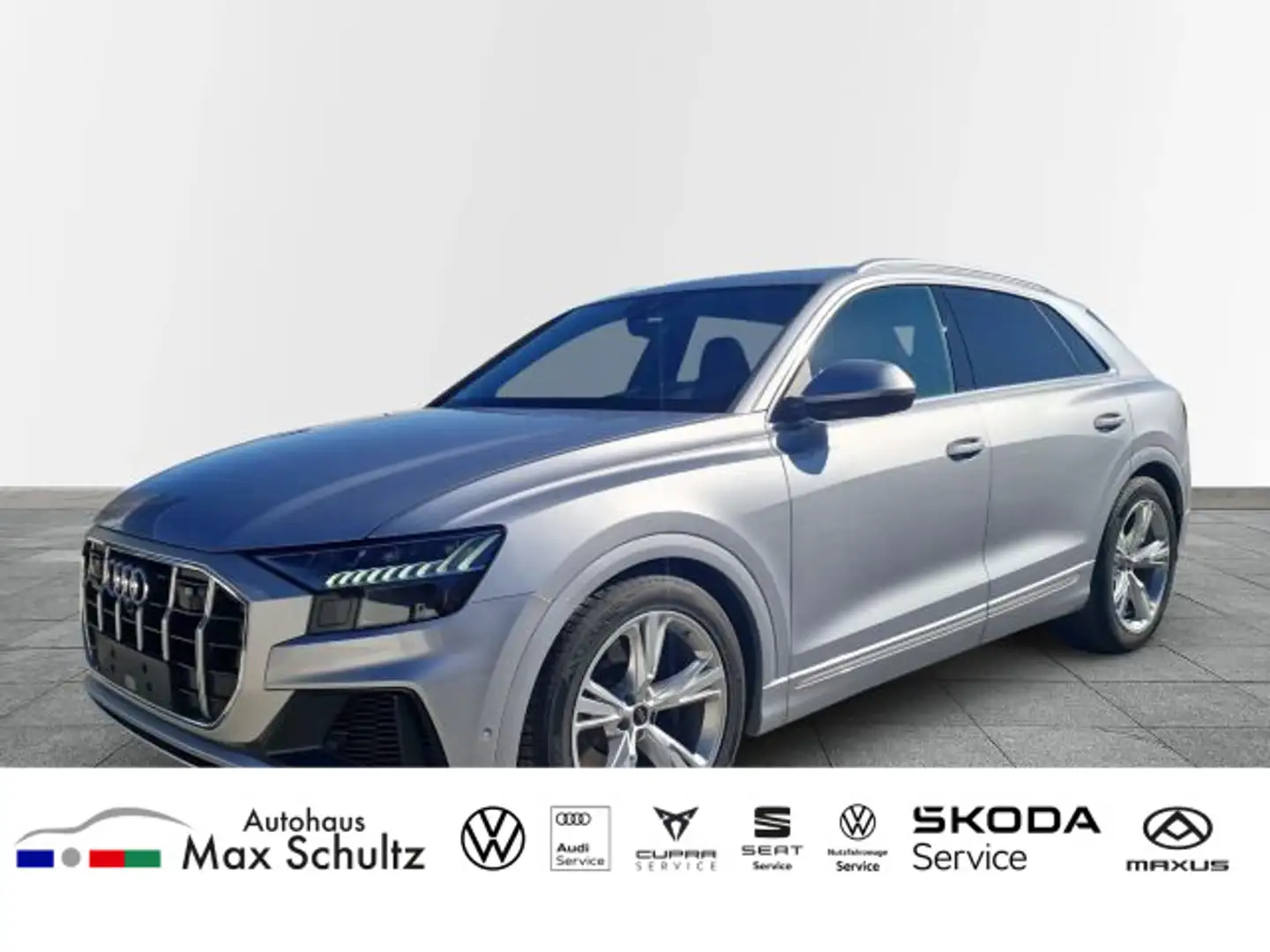 Audi SQ8 4.0 TFSI quattro MATRIX+PANO+HEAD-UP+ACC+B&O Argent - 1
