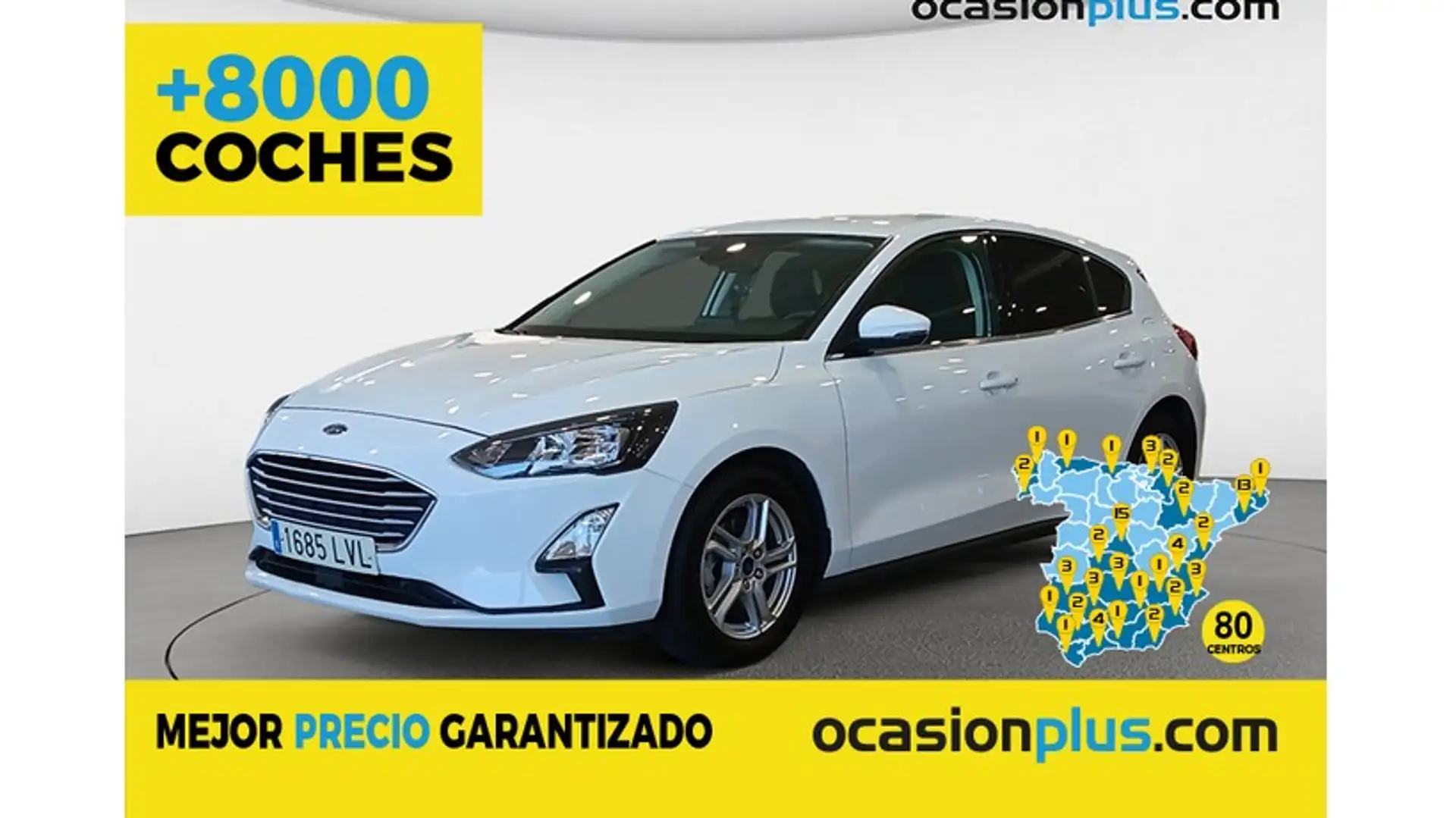 Ford Focus 1.0 Ecoboost MHEV Trend+ 125 Blanco - 1
