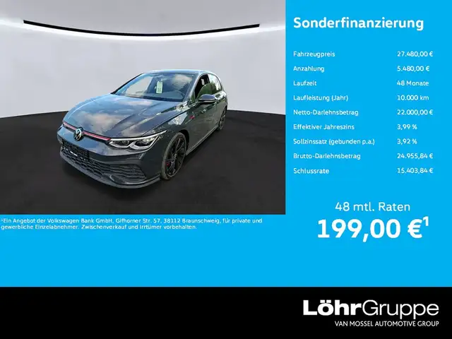 Volkswagen Golf GTI Clubsport 2.0 TSI DSG App-Con., Tel., 18"Alu., ...