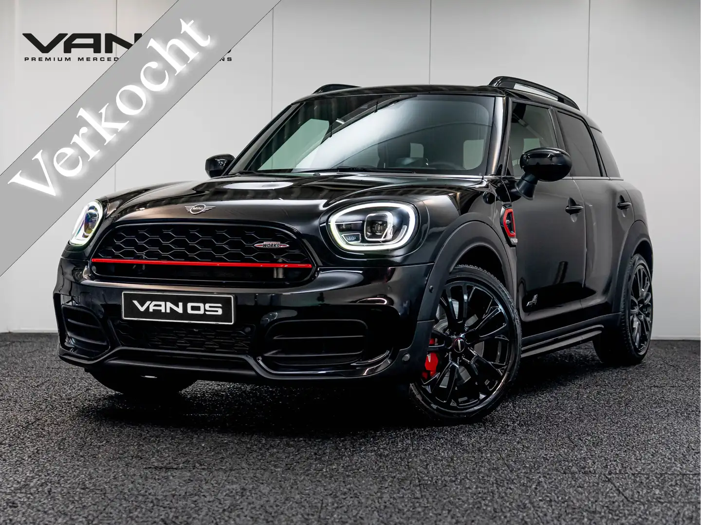 MINI John Cooper Works Countryman Mini 2.0 ALL4 Chili | Harman Kardon | Head-Up | Pa Noir - 1