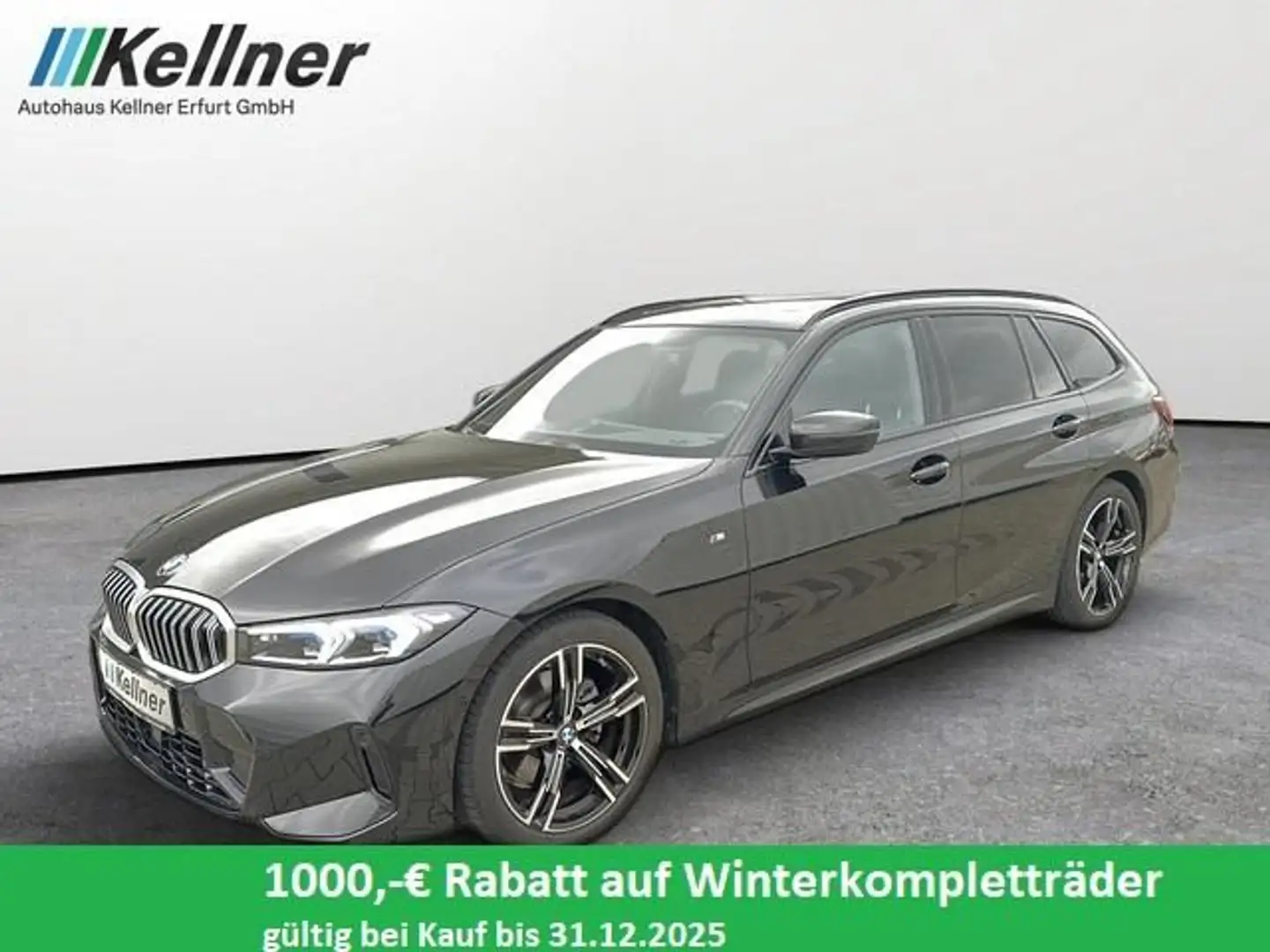 BMW 320 d Aut. M-Sport+AHK+ACC+Pano+Parkassist Noir - 1