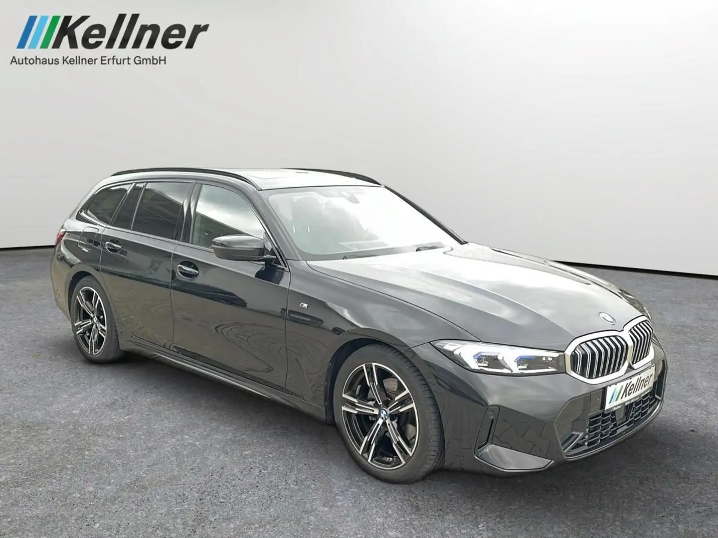 BMW 320 d Aut. M-Sport+AHK+ACC+Pano+Parkassist Noir - 2