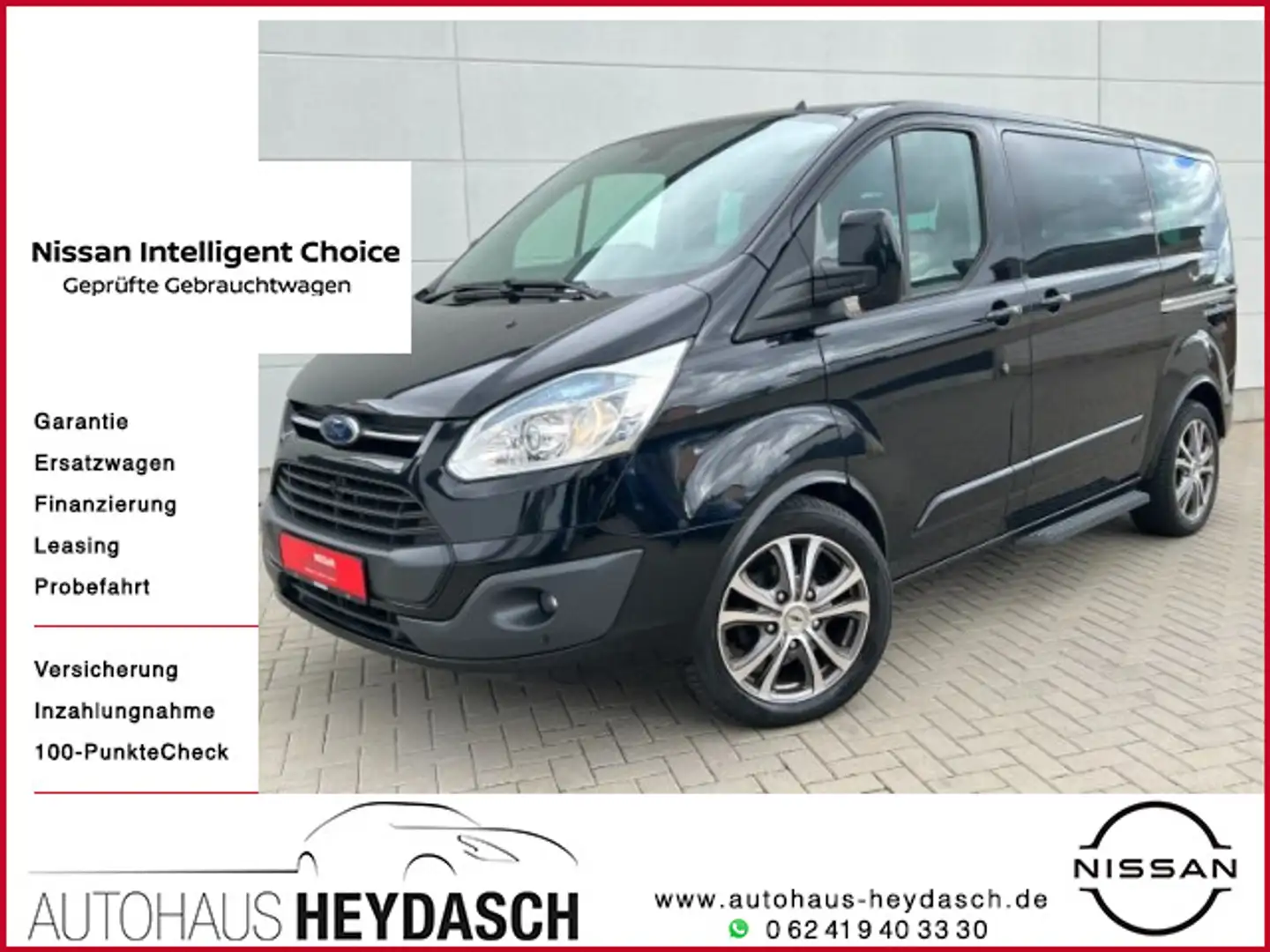 Ford Tourneo Custom 300 L1H1 VA Titanium *Westfalia B Noir - 1