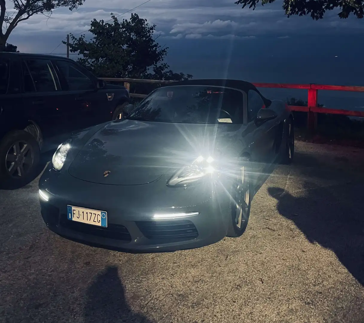 Porsche Boxster 718 Boxster IV 2016 718 2.0 300cv pdk Grigio - 1