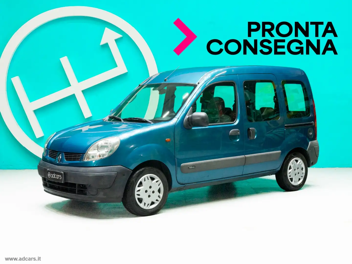 Renault Kangoo 1.2 16V 5p. IMPIANTO GPL!SCAD.BOMBOLE 01/2034 Blau - 1