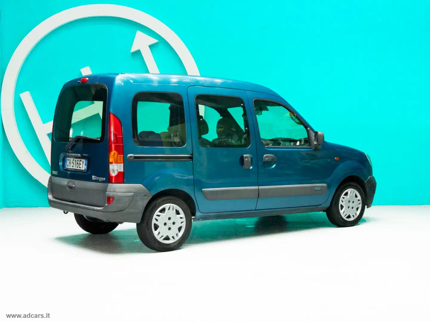 Renault Kangoo 1.2 16V 5p. IMPIANTO GPL!SCAD.BOMBOLE 01/2034 Blau - 2