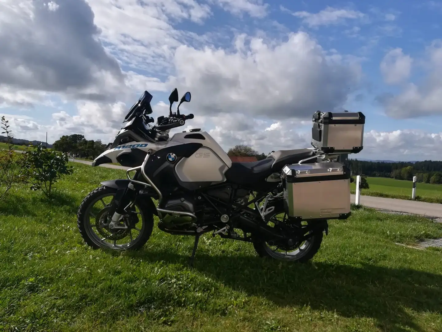 BMW R 1200 GS Adventure Argent - 1