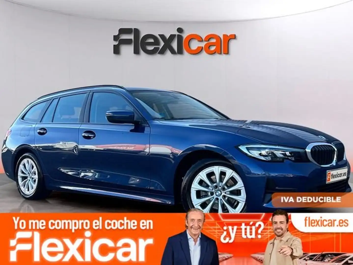 BMW 320 320d Auto.Touring Azul - 1