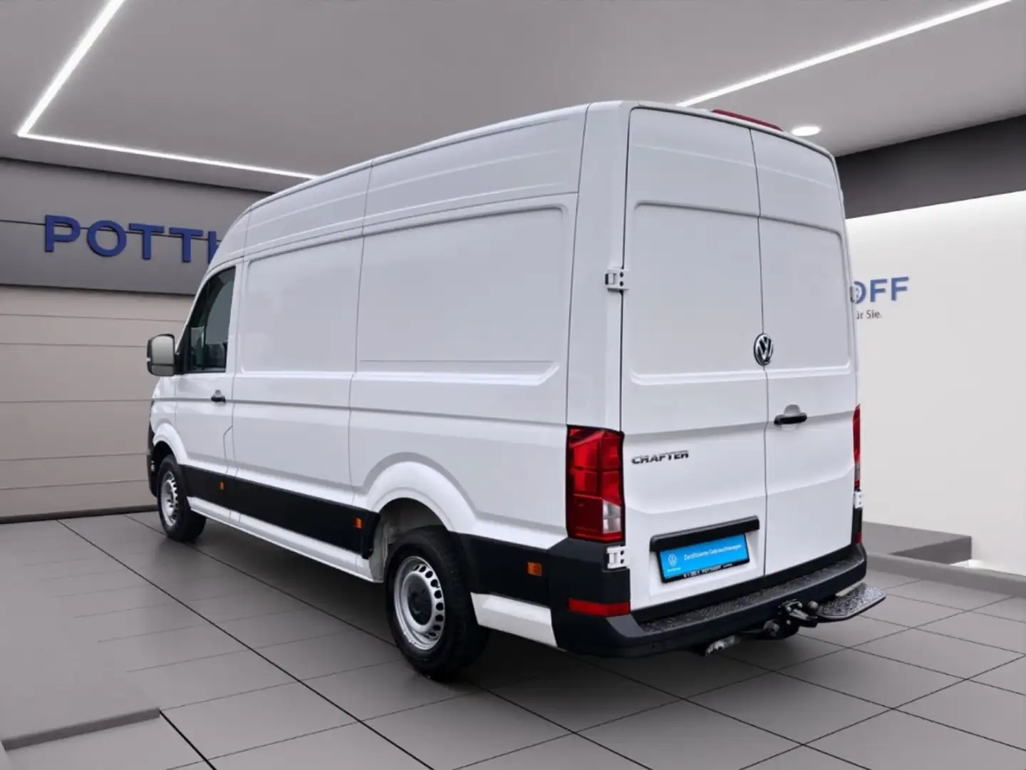 Volkswagen Crafter 35 Kasten 2.0 TDI MITTELLANG KLIMA PDC AHK Weiß - 2