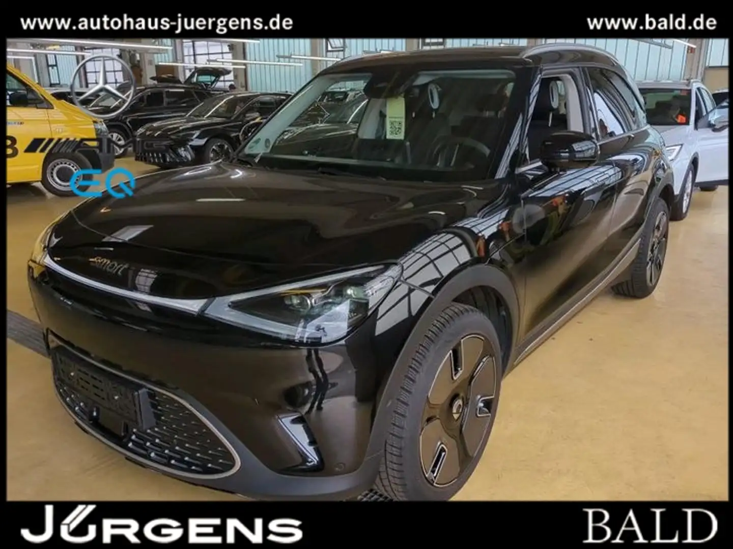 smart #1 Premium Sound/Pano/Distro/Matrix/360/Head-up Noir - 1