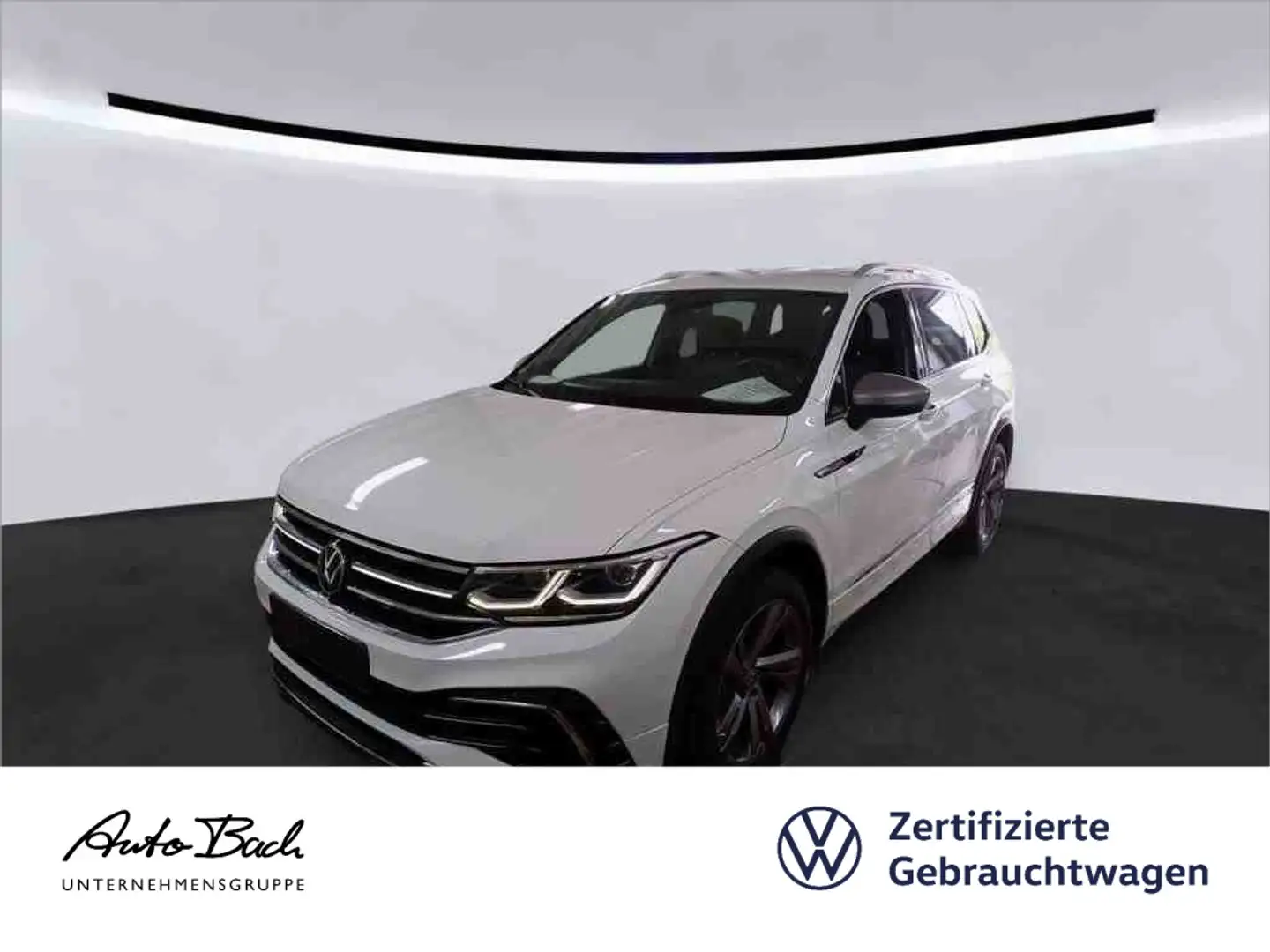 Volkswagen Tiguan Allspace 2.0 TDI DSG R-Line 4Motion, LED- Weiß - 1