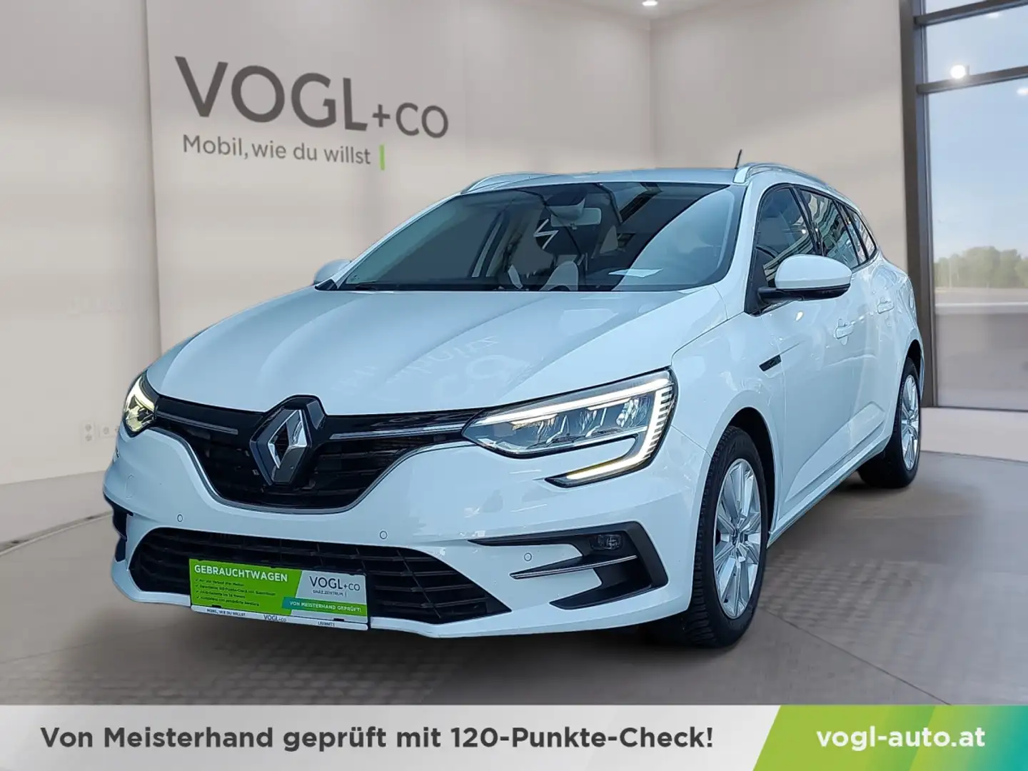 Renault Megane Grandtour Business Edition TCe 140 Weiß - 1
