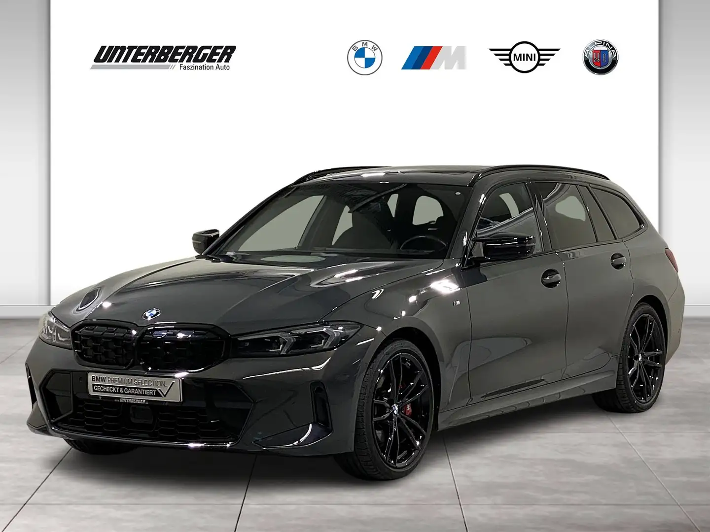 BMW 340 M340d xDrive Touring AHK ACC DA+ PA+ 360° HUD Grau - 1
