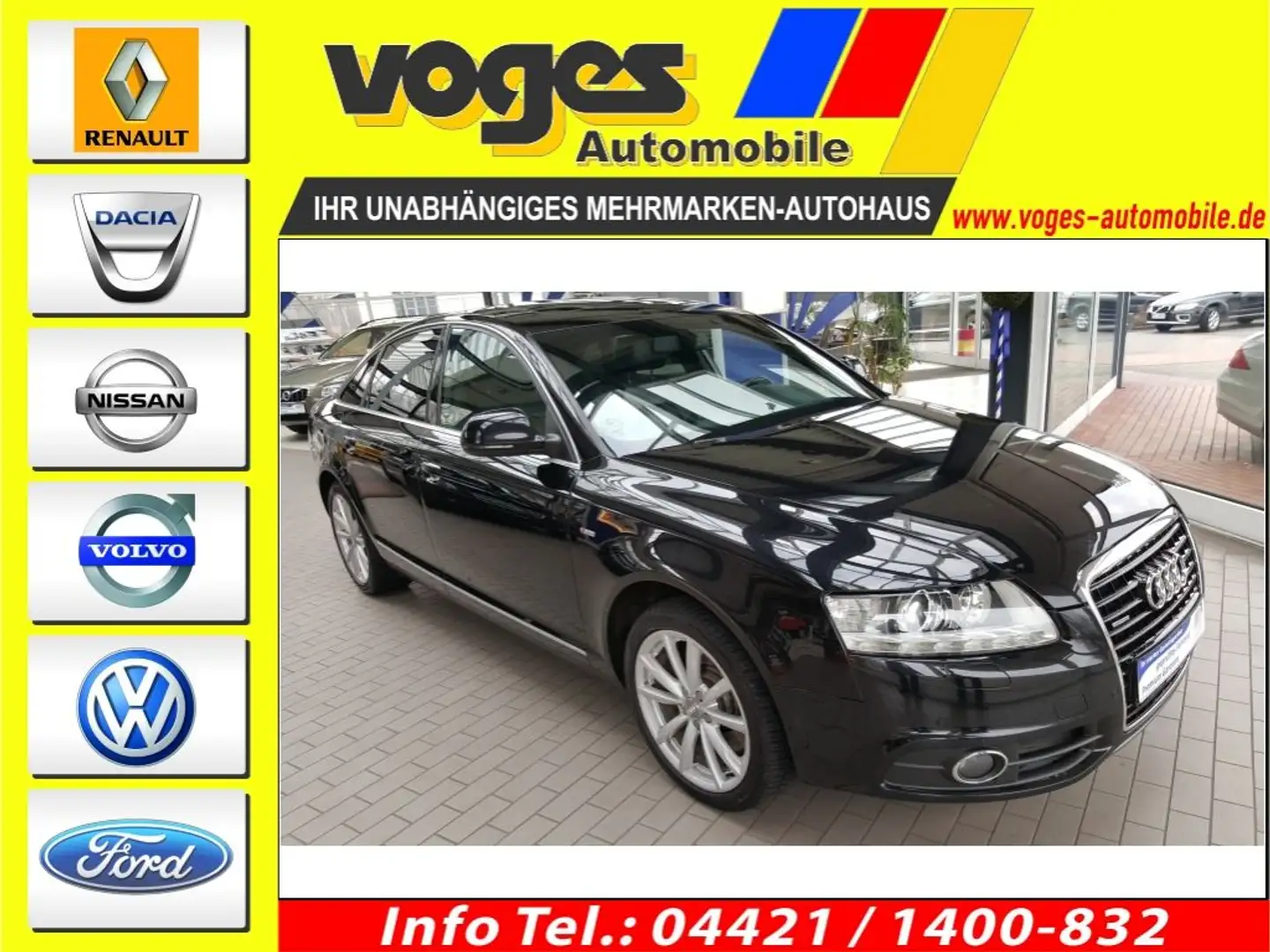 Audi A6 3.0 TDI DPF quattro tiptronic Czarny - 1
