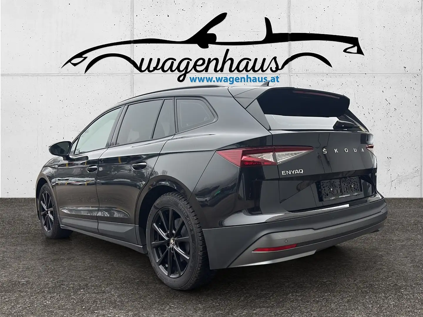 Skoda Enyaq iV 60, LOFT, LED, NAVI Kamera, App-Connect, Akk... Schwarz - 2