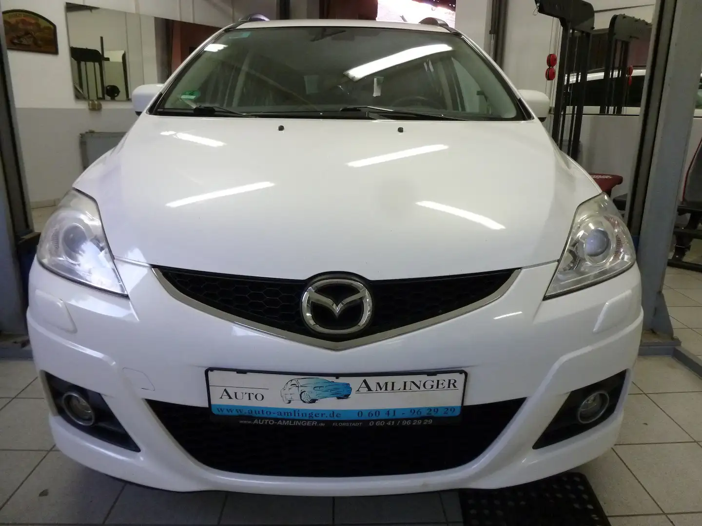 Mazda 5 2.0 Exclusive 2.Hand Scheckheft 24.Mo.Gar.TOP! Weiß - 2