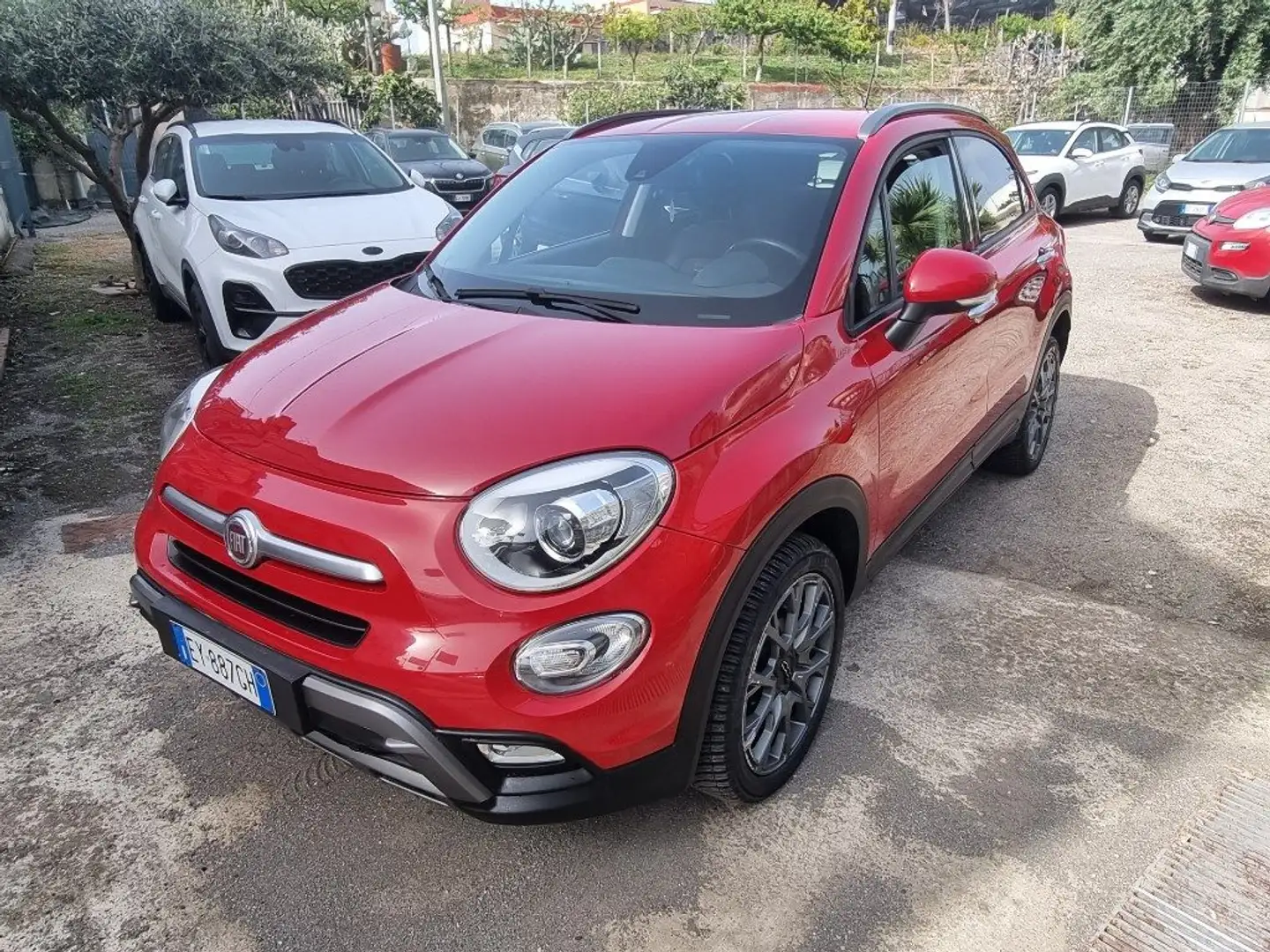 Fiat 500X 2.0 MultiJet 140 CV 4x4 Cross cambio auto. Rosso - 2